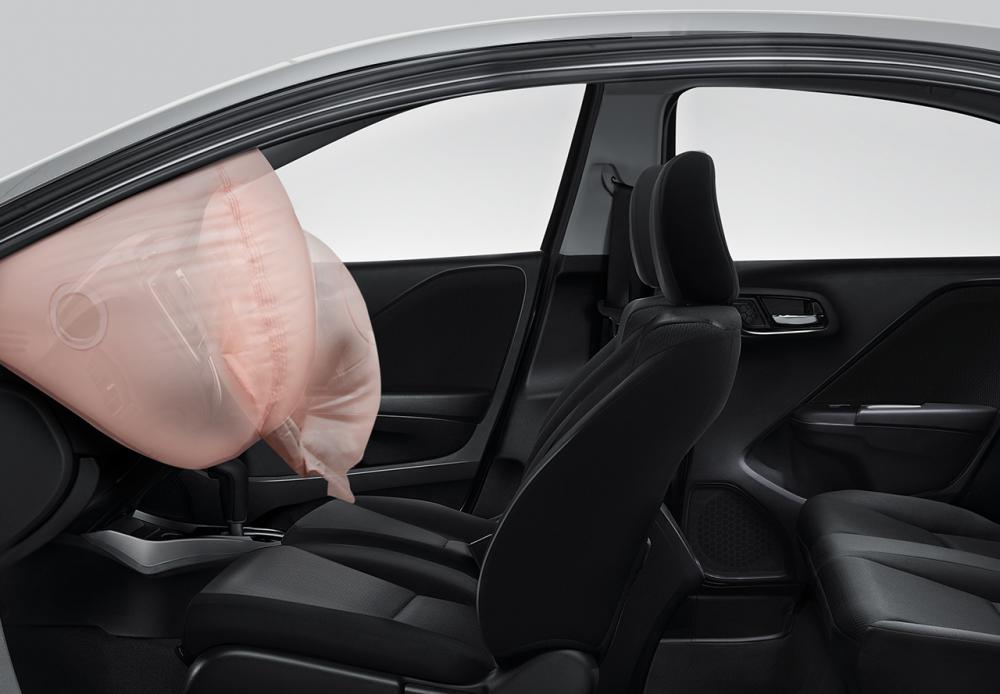 fitur keselamatan berupa Dual SRS Airbags pada Honda City